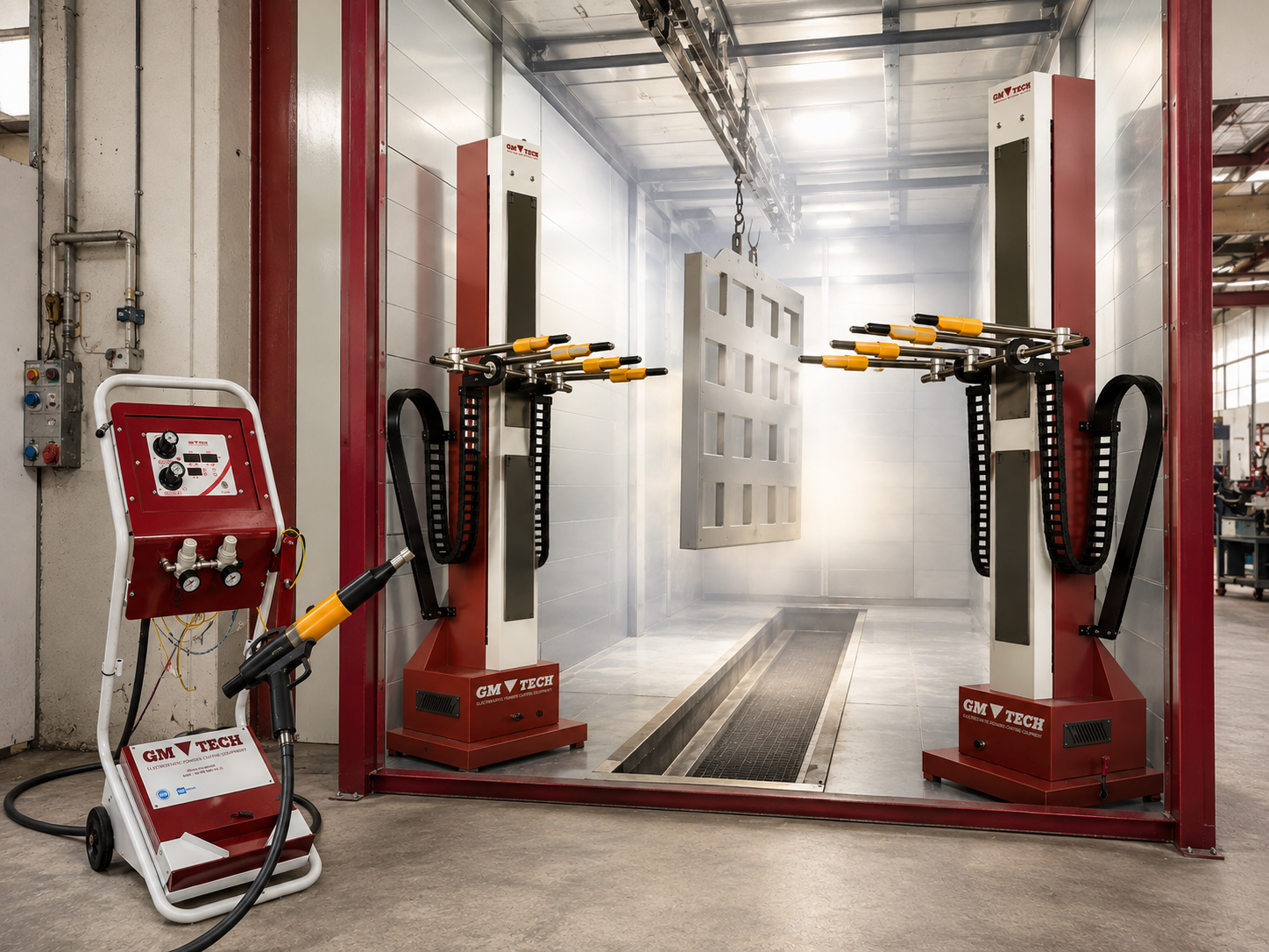 GM Tech Powder Coating Guns & Robots