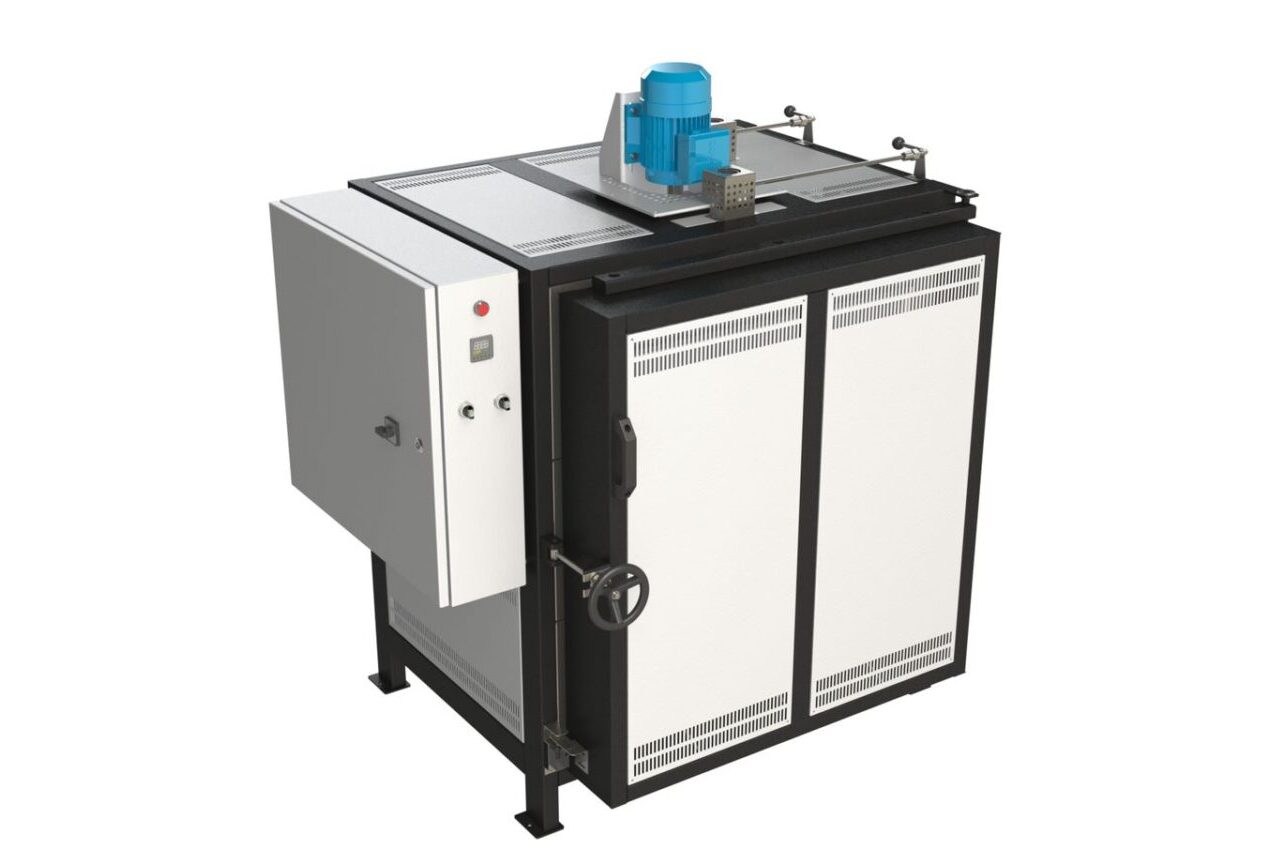 Batch curing oven